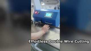 SDCM-500 Double Wire Spool Mesin Pemotong