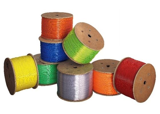 China Wholesale2.0mm/ 2.2mm/2.4mm/2.6mm PVC Filament Roll Spiral Plastic Wire Spool for Plastic Spiral Coil Office & School Supplies