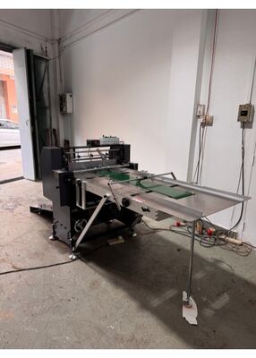 GLTPZD-600 Hight Speed Full Automatic Metal Clip Wall Calendar Slides Rimming Binding Machine