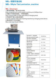 Semi Automatic Index Tab Cutting Machine Working Speed 2400-3000 Times / Hour