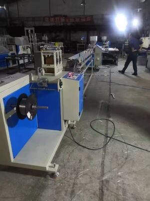 Mesin Ekstruder Filamen Plastik PVC PFE-40 Peralatan Mesin Ekstrusi Filamen Koil Spiral Plastik